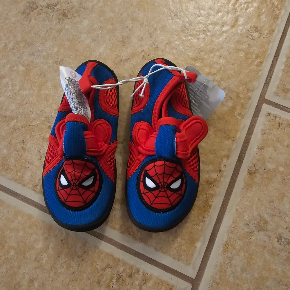 Disney Spider-Man Water Shoes - Red and Blue